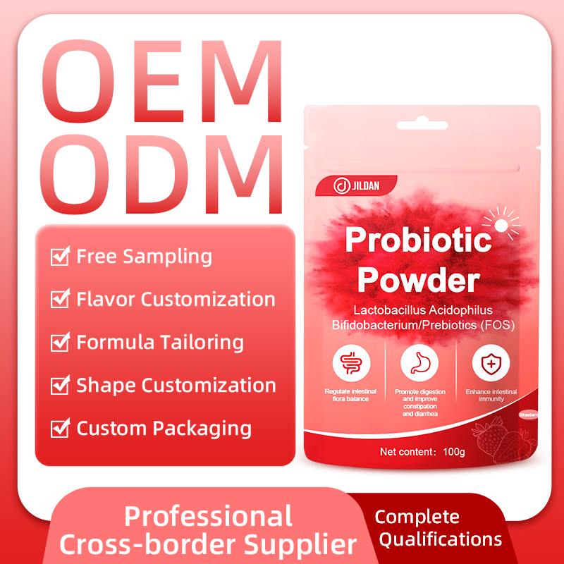 Probiotic powder pouch and OEM ODM product graphic